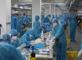 Image: Vietnam reports whopping daily climb of 187 local COVID-19 infections