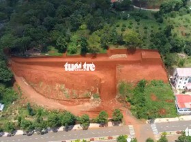 Image: Vietnamese man fined $324 for leveling hillside