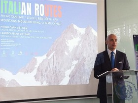 Image: Photographic exhibition introduces Italian mountains to Vietnamese audience