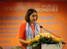 Image: Project on elimination of violence against women and children launched