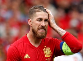 Image: Captain Sergio Ramos left out of Spain squad for Euro 2020