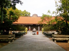 Image: The ancient temple holds more than 3,000 woodblocks of Buddhist scriptures