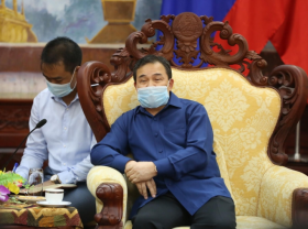 Image: Lao ambassador believes in success of Vietnam s general elections