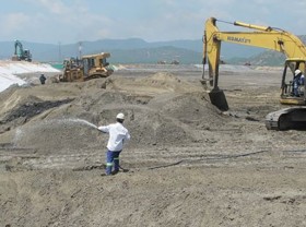Image: Promoting treatment and use of ash, slag from thermal power plants