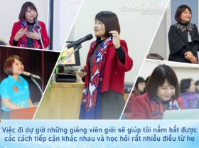 Image: VN woman - only Asian lecturer in English teacher education at Australia university