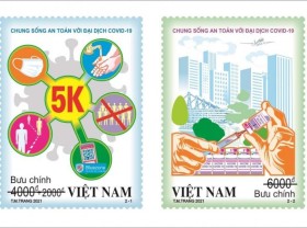 Image: Ministry of Information and Communications issues 2nd set of postage stamps on Covid-19 prevention