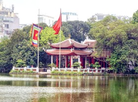 Image: Ngoc Son Temple - a sacred temple in Hanoi