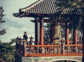 Image: Visit a beautiful temple like a scene in Lam Dong: Linh Quy Phap An