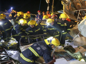 Image: Tornadoes rip through Chinese provinces killing 12 and injuring hundreds