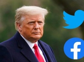 Image: World breaking news today May 5 Trump launches new communications platform
