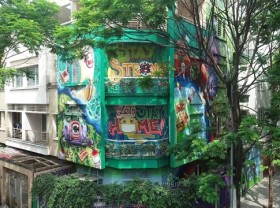 Image: Artists spread safety messages amid pandemic