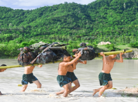 Image: In Photos Vietnamese Division 330 s troops sharpen river crossing skills