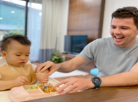 Image: Irish single father adopts Vietnamese baby with cleft palate video
