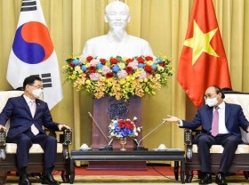 Image: State President receives ROK Foreign Minister