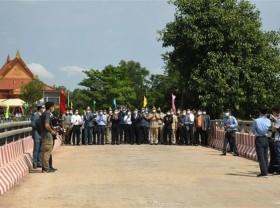 Image: Vietnam Cambodia put new international border gates into operation