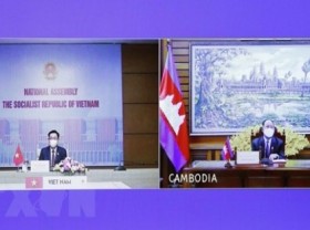 Image: Vietnam Cambodia vow to strengthen traditional friendship and comprehensive cooperation