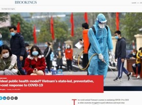 Image: Vietnam has strong, durable institutions for protecting public health: Brookings website