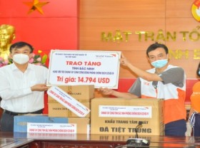 Image: VUFO NGO support Covid 19 fight in Bac Ninh hotspot