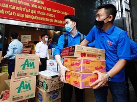 Image: Youths of Central Agencies Bloc support frontline against pandemic