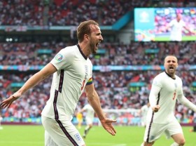 Image: England beat Germany 2-0 to move into Euro 2020 last eight