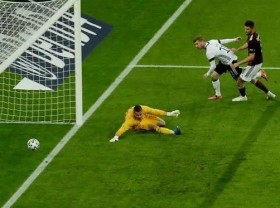 Image: Football: Germany crush Latvia 7-1 in strong Euro dress rehearsal