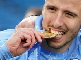 Image: Football: Man City trio sweep Premier League end of season awards