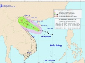 Image: Storm forecast to hit northern Vietnam