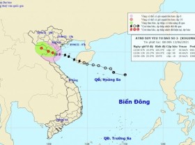Image: Koguma weakens to tropical depression, bringing heavy rain to northern Vietnam