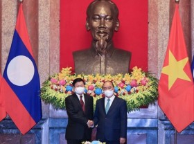 Image: Vietnam, Laos target more comprehensive, practical cooperation