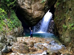 Image: The ‘domes’ stream in the mountainous district of Quang Ngai