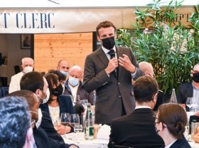 Image: World breaking news today June 9 Macron slapped in the face during walkabout in southern France