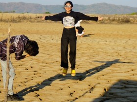 Image: What is so attractive about the cracked dry land that young people come to “check-in”?