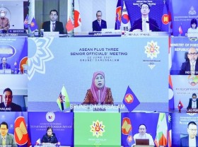 Image: ASEAN+3 SOM: Vietnam underlines cooperation to fight COVID-19, promote recovery as top priority
