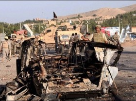 Image: Taliban fighters launch attack on Ghazni, clash with Afghan troops