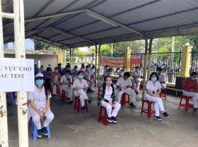 Image: 600 out of 633 new Covid-19 cases detected in HCMC