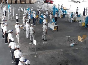 Image: Company in Saigon Hi-Tech Park reports 119 more probable Covid-19 cases