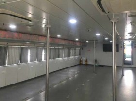 Image: Five passenger boats used to transport food to HCMC
