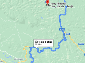 Image: Guide to go to the valley of Cao Bang
