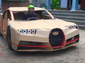 Image: Vietnamese Homemade Bugatti Chiron Appears on US Newspaper