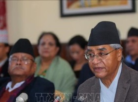 Image: Congratulations to newly-elected Prime Minister of Nepal