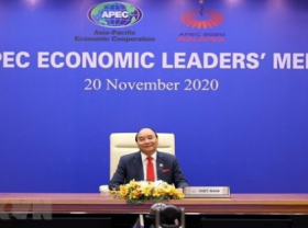 Image: Informal meeting of APEC leaders cooperation to accelerate post pandemic recovery
