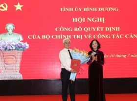 Image: Nguyen Van Loi assigned as Secretary of Binh Duong Provincial Party Committee