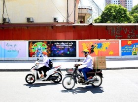 Image: Public artworks convey messages for COVID-19 prevention and control