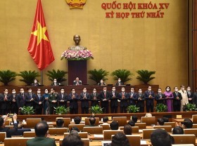 Image: Resolution on appointment of 18 ministers, four cabinet members passed