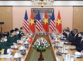 Image: US Secretary of Defence pays official visit to Vietnam