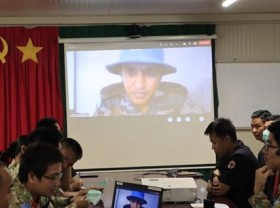 Image: Vietnamese, Indian Level-2 Field Hospitals in South Sudan hold joint training