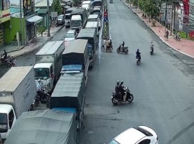 Image: No negative Covid-19 test result required for truckers in southern provinces