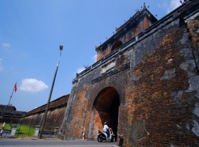 Image: Remnants of 13 gates of the ancient Hue Citadel