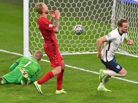 Image: England into Euros final after ending Danish dream run