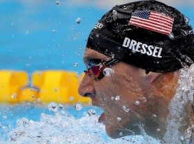 Image: Olympics: Swimming- More gold for Dressel, Ledecky and McKeown